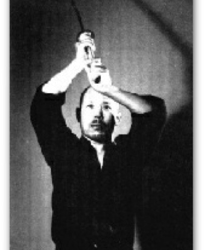 Kenichi Sawai demonstrating Iaido.